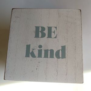 Affirmation block with six positive messages.